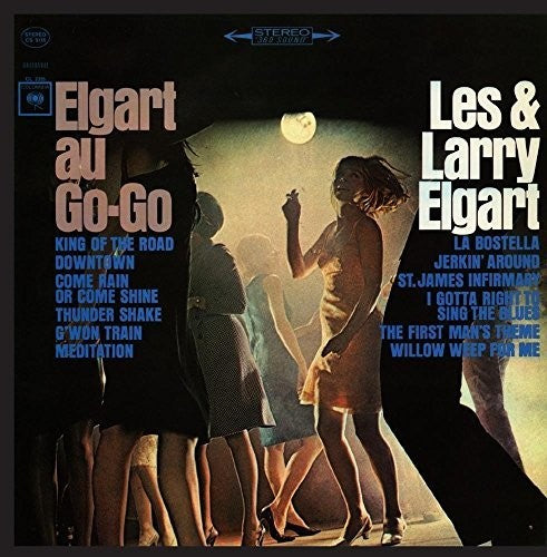 the album cover for Les Elgart & Larry - Elgart Au Go-Go
