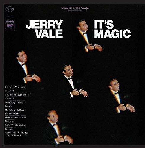the album cover for Jerry Vale - It's Magic