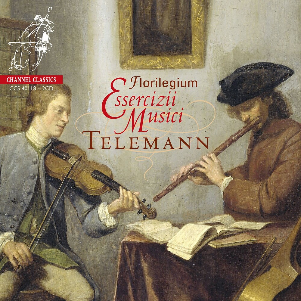 the album cover for Florilegium - Telemann: Essercizii Musici