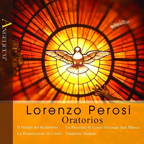 the album cover for Perosi / Freni / Cossotto - Perosi: Oratorios