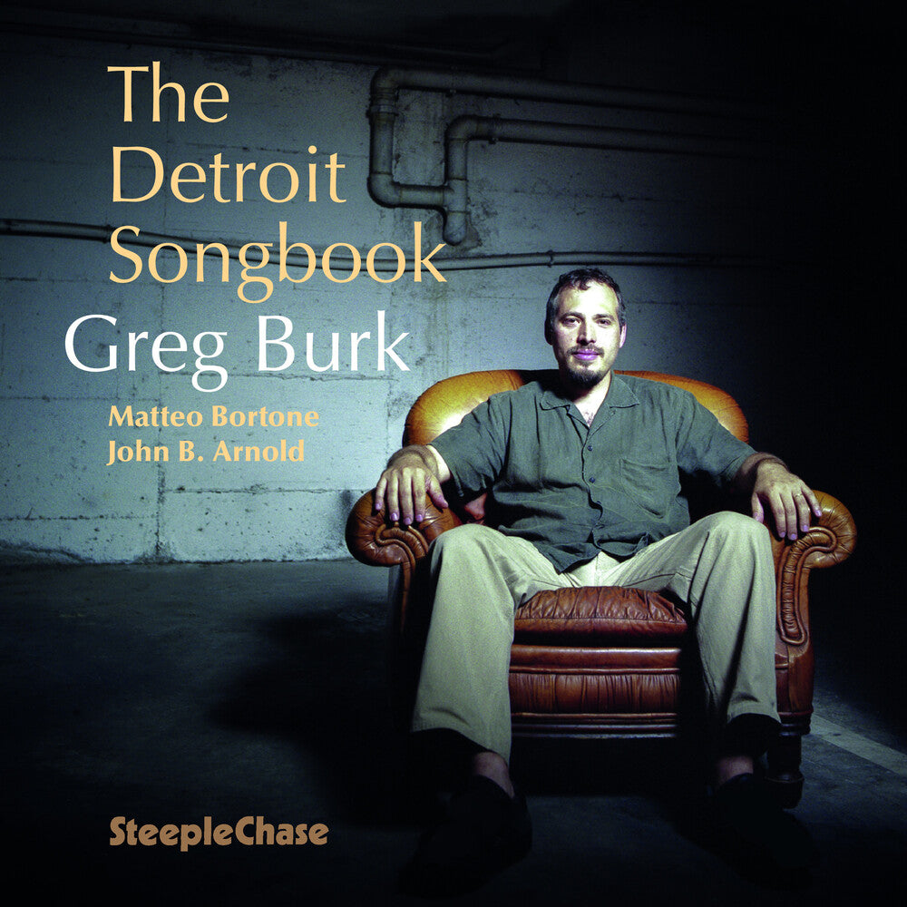 the album cover for Greg Burk - The Detroit Songbook