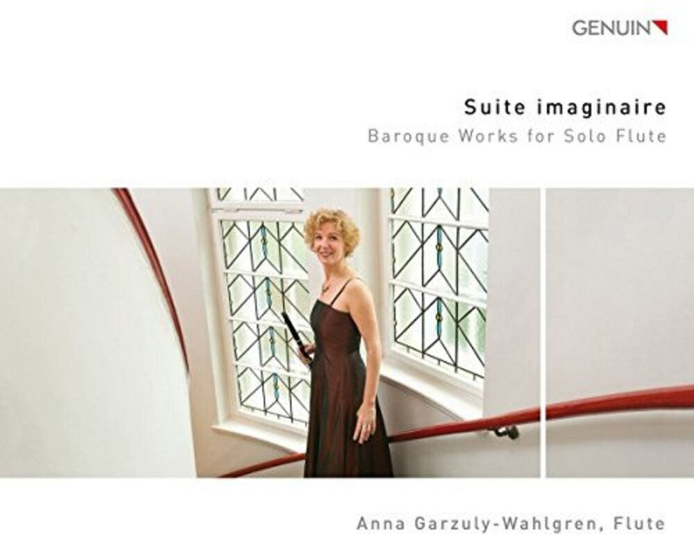 the album cover for C Bach PE / Wahlgren - Suite Imaginaire / Works of the Baroque Flute Solo