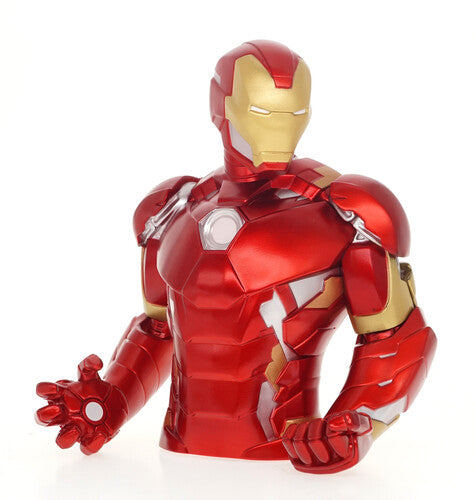 Iron Man (new) Pvc Bust Bank - Iron Man (new) Pvc Bust Bank - Collectibles