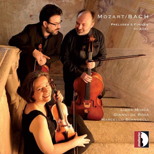 the album cover for Mozart / J Bach S / De Rosa / Scandelli - Mozart & Bach: Preludes & Fuges