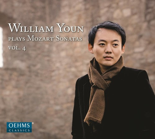 the album cover for Mozart / Youn - Wolfgang Amadeus Mozart: Sonatas Vol 4