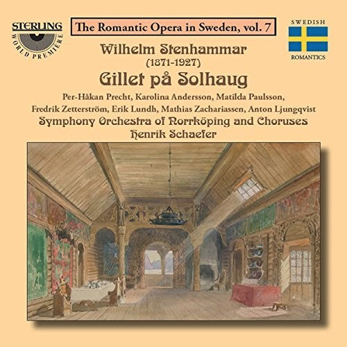 the album cover for Erik Lundh - The Romantic Opera in Sweden Vol 7