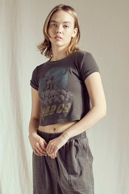 Bad Company Womens Baby Tee Shirt