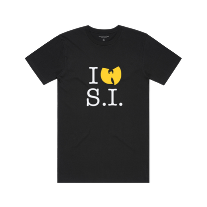 Wu-Tang Clan I WU S.I. Mens T Shirt Black Officially Licensed