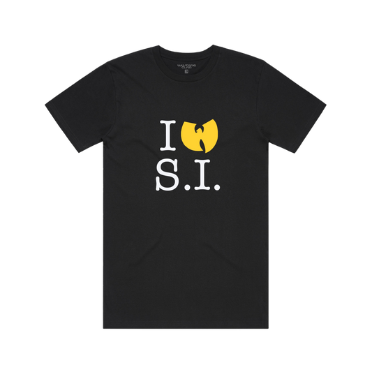 Wu-Tang Clan I WU S.I. Mens T Shirt Black Officially Licensed
