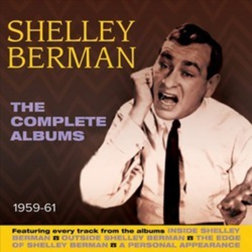 the album cover for Shelley Berman - The Complete Albums 1959-61 by Shelley Berman