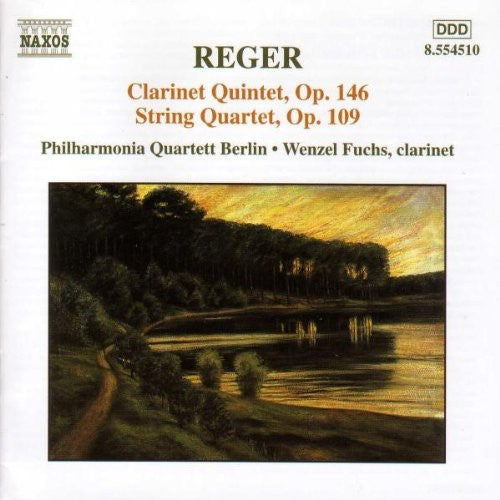 the album cover for Berlin Philharmonic Quartet - Clarinet Quintet Op 146 / String Quartet Op 109