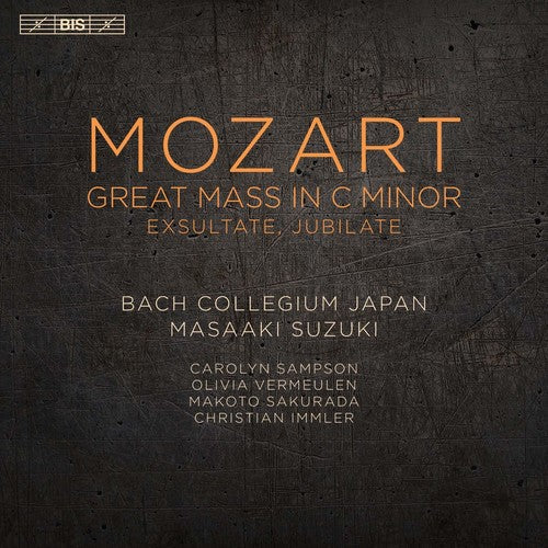 Mozart: Great Mass in C Minor Music CD