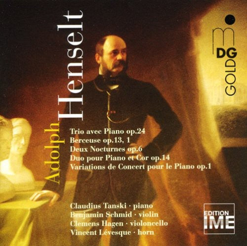 the album cover for A. Henselt - Chamber Music: Trio Avec Piano / Berceuse
