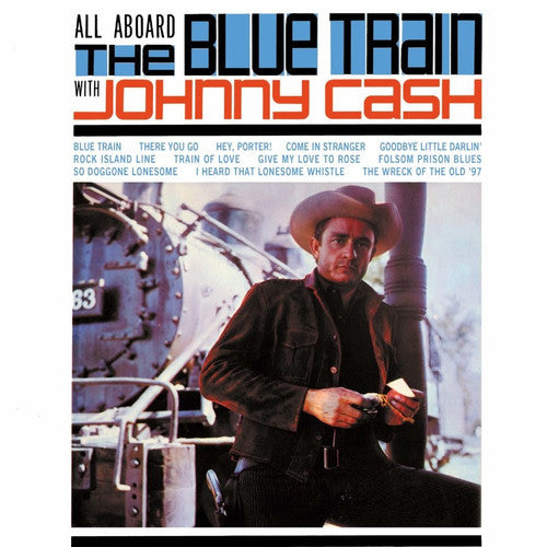 Johnny Cash - All Aboard The Blue Train With Johnny Cash Vinyl Record