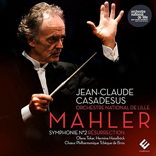 the album cover for Mahler / Jean Casadesus -Claude - Mahler: Symphony No.2