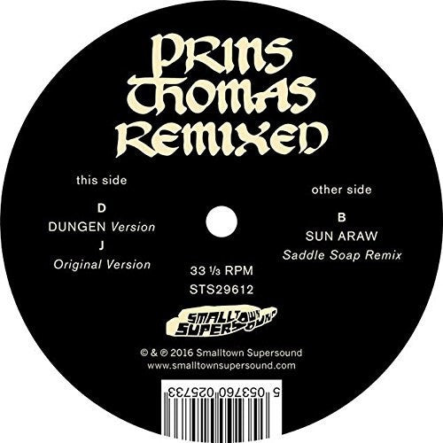Prins Thomas - Dungen/Sun Araw Remixes [LP] Vinyl Record