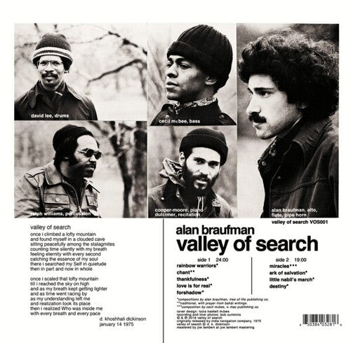 Alan Braufman - Valley Of Search Vinyl Record