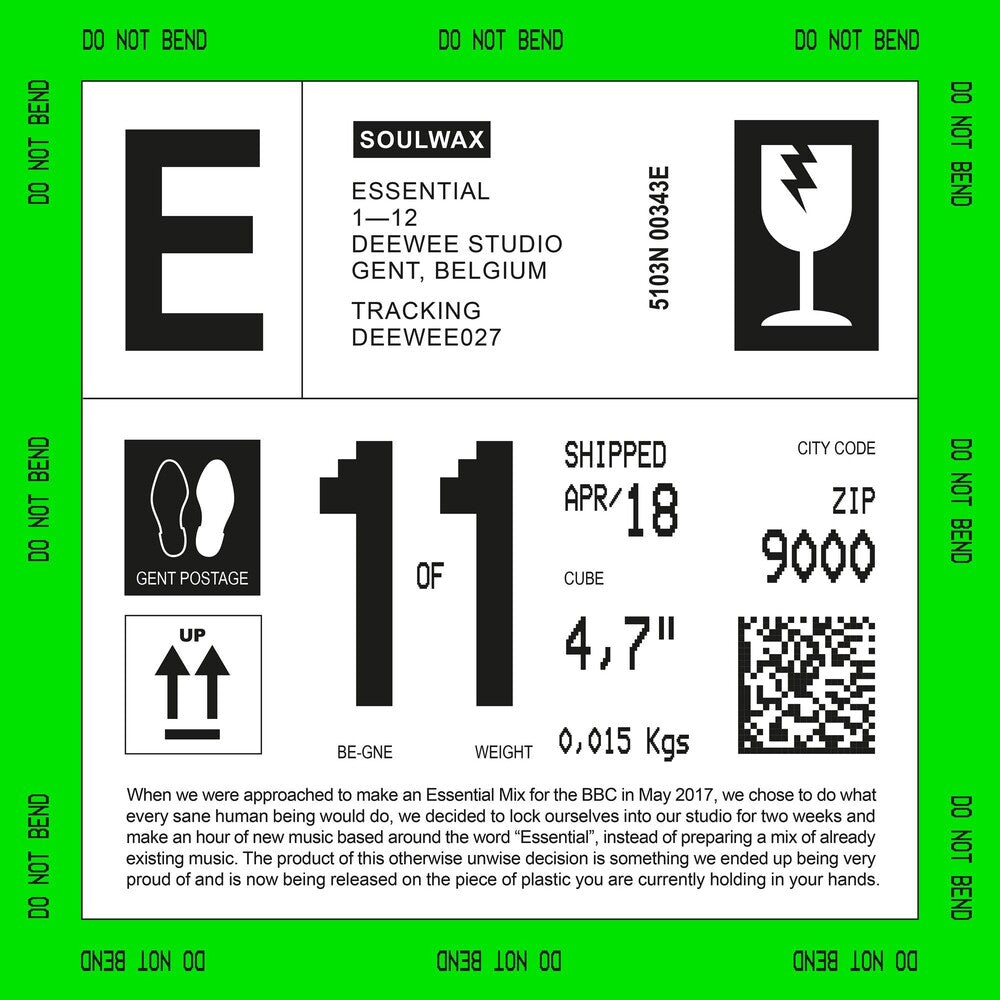 the album cover for Soulwax - Essential