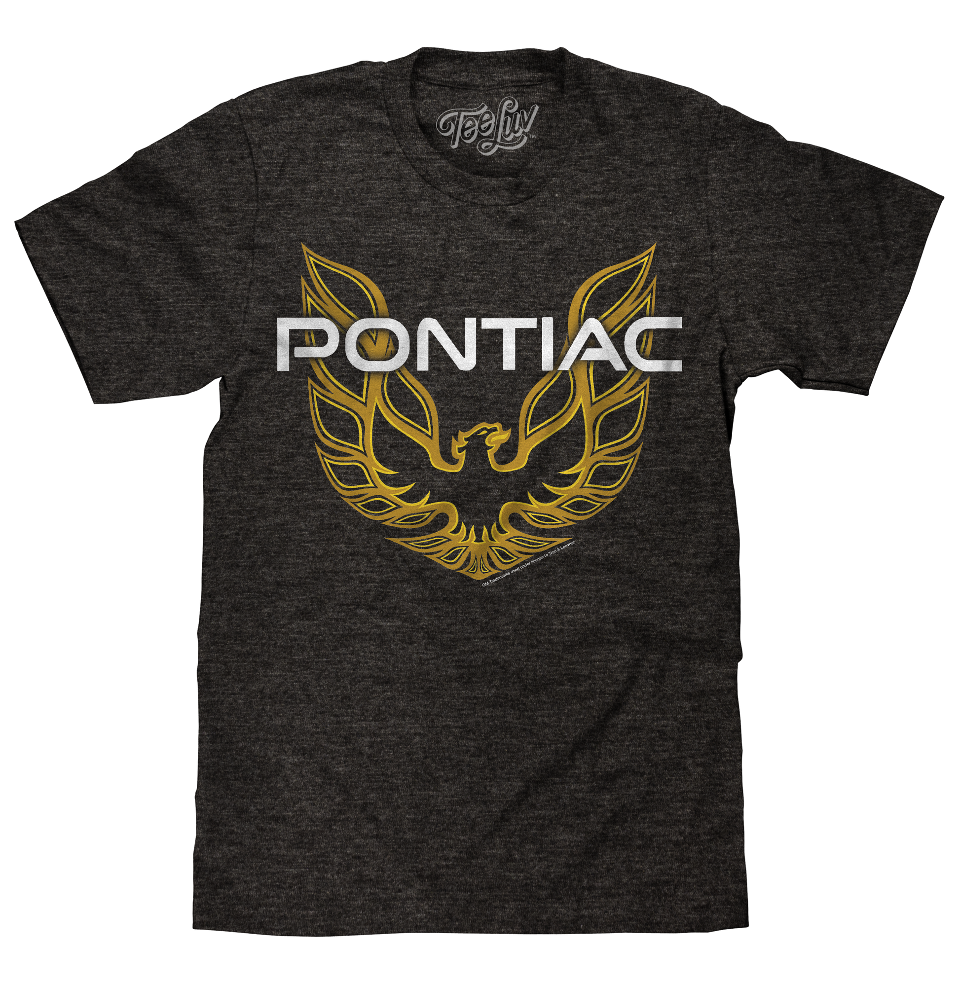 Pontiac Firebird Logo T-Shirt - Gray