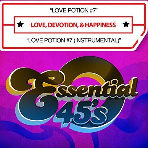 the album cover for Love, Devotion, & Happiness - Love Potion #7