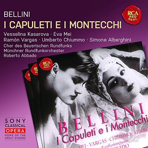 the album cover for Roberto Abbado - Bellini: I Capuleti e i Montecchi