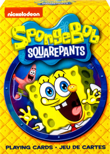 Sponge Bob Square Pants Playing Cards - Sponge Bob Square Pants Playing Cards - Games