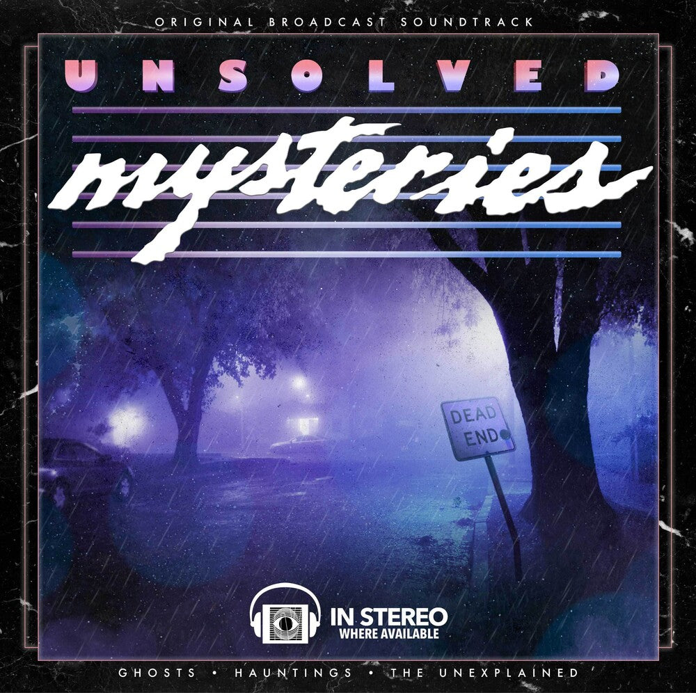 Gary Malkin - Unsolved Mysteries: Ghosts / Hauntings / The Unexplained (Original Broadcast Soundtrack) [LP] Vinyl Record