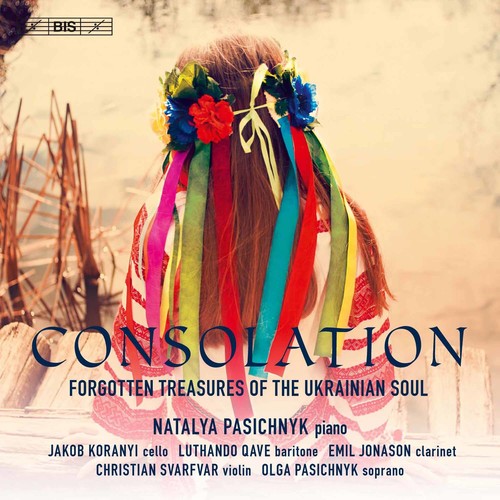 the album cover for Filippenko / Pasichnyk - Consolation: Forgotten Treasures of the Ukrainian Soul