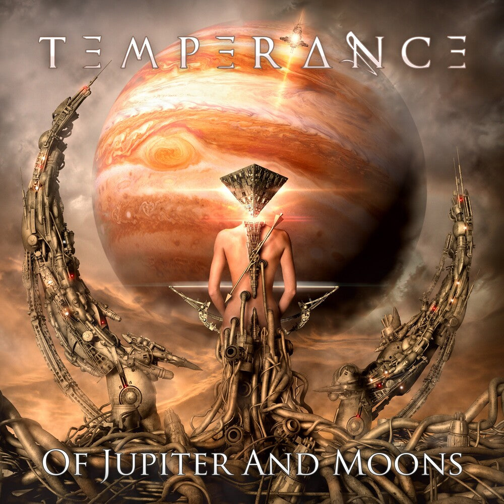 the album cover for Temperance - Of Jupiter & Moons [Limited Edition] [Digipak] (Uk)