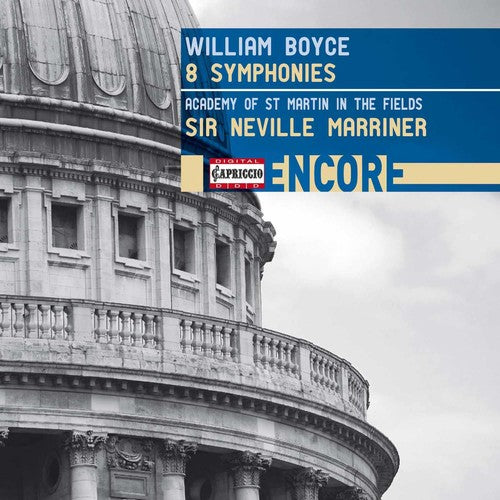 William Boyce: 8 Symphonies Music CD