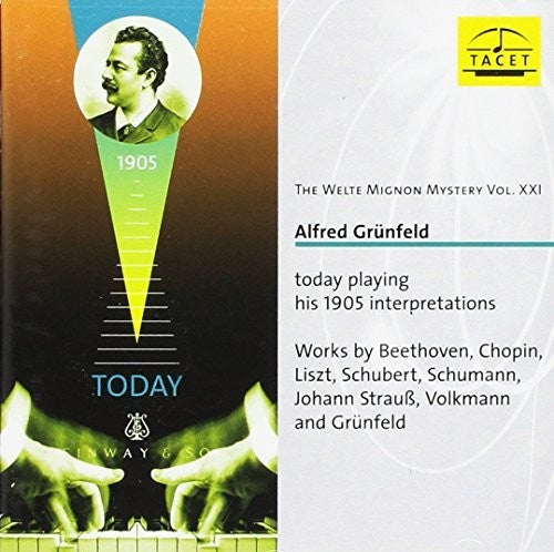 the album cover for Beethoven / Chopin / Schubert / Fischhof - The Welte Mignon Mystery, Vol. 21