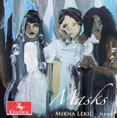 the album cover for Debussy / Muczynski / Lekic - Masks