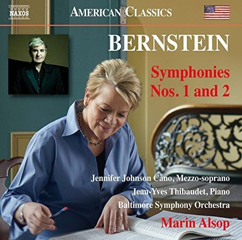 Leonard Bernstein: Symphonies Nos. 1 & 2 Music CD