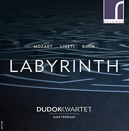 the album cover for J Bach S / Mozart / Driel / Wester / Vries - Labyrinth