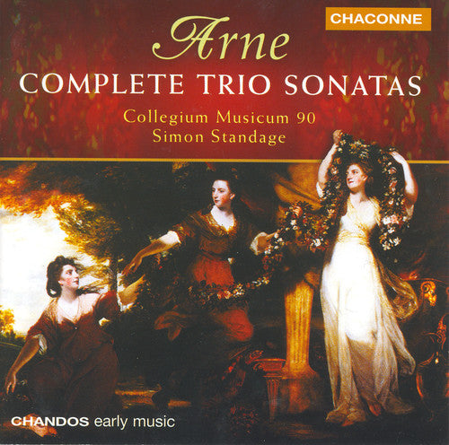 the album cover for Collegium Musicum 90 - Complete Trio Sonatas
