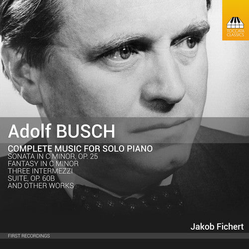 Busch / Fichert - Complete Music For Solo Piano - Music CD