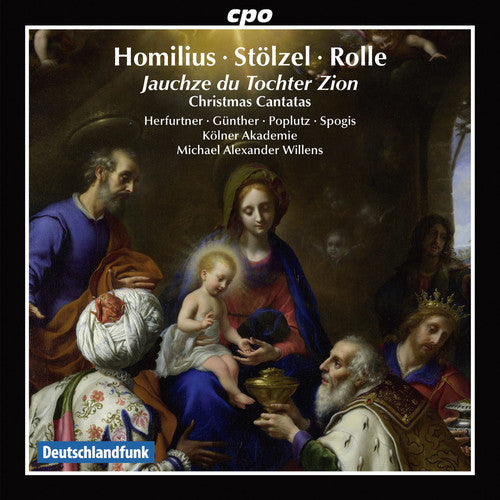 the album cover for Forster / Homilius / Gunther / Poplutz / Willens - Christmas Cantatas