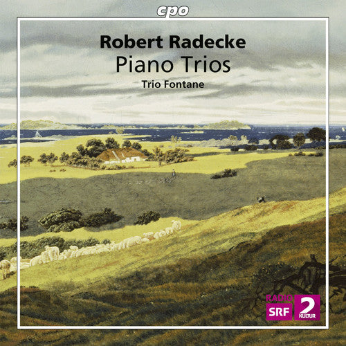 the album cover for Trio Fontane - Robert Radecke: Piano Trios