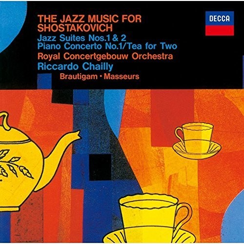 the album cover for Riccardo Chailly - Shostakovich The Jazz Album