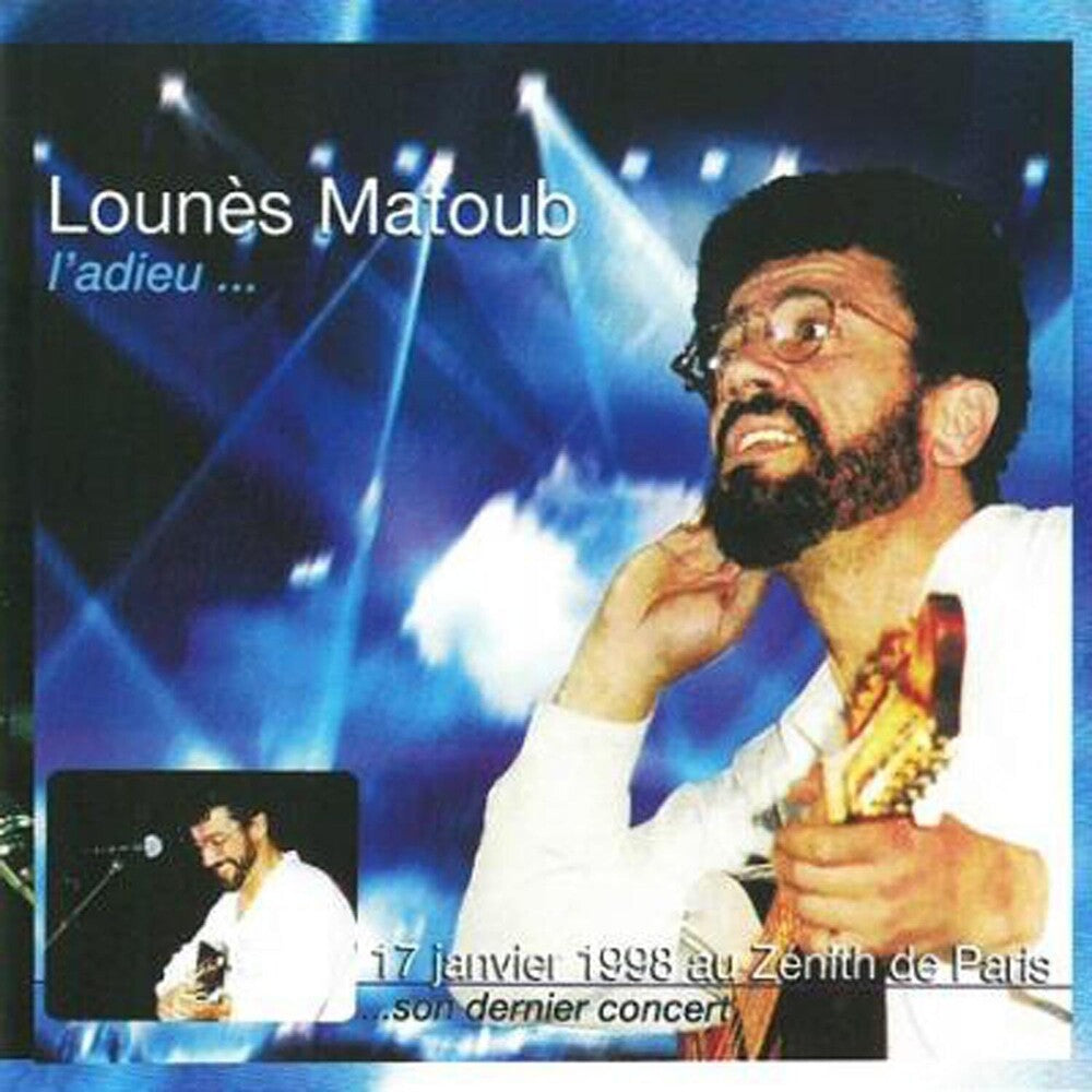 the album cover for Matoub Lounes - L'Adieu Live