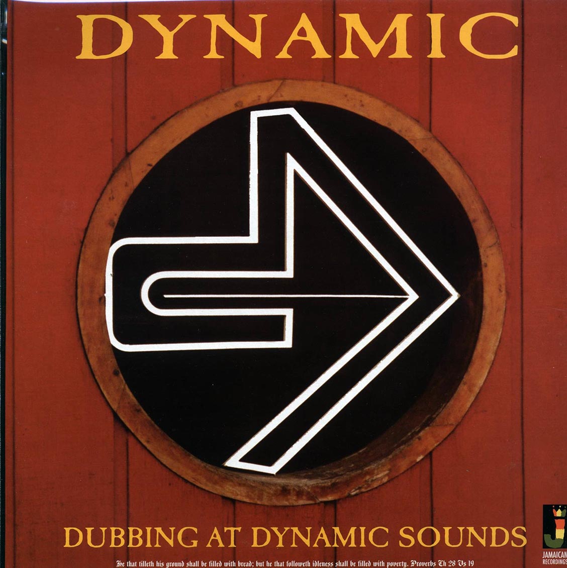 Dynamic - Dubbing At Dynamic Sounds (180g) Vinyl Record