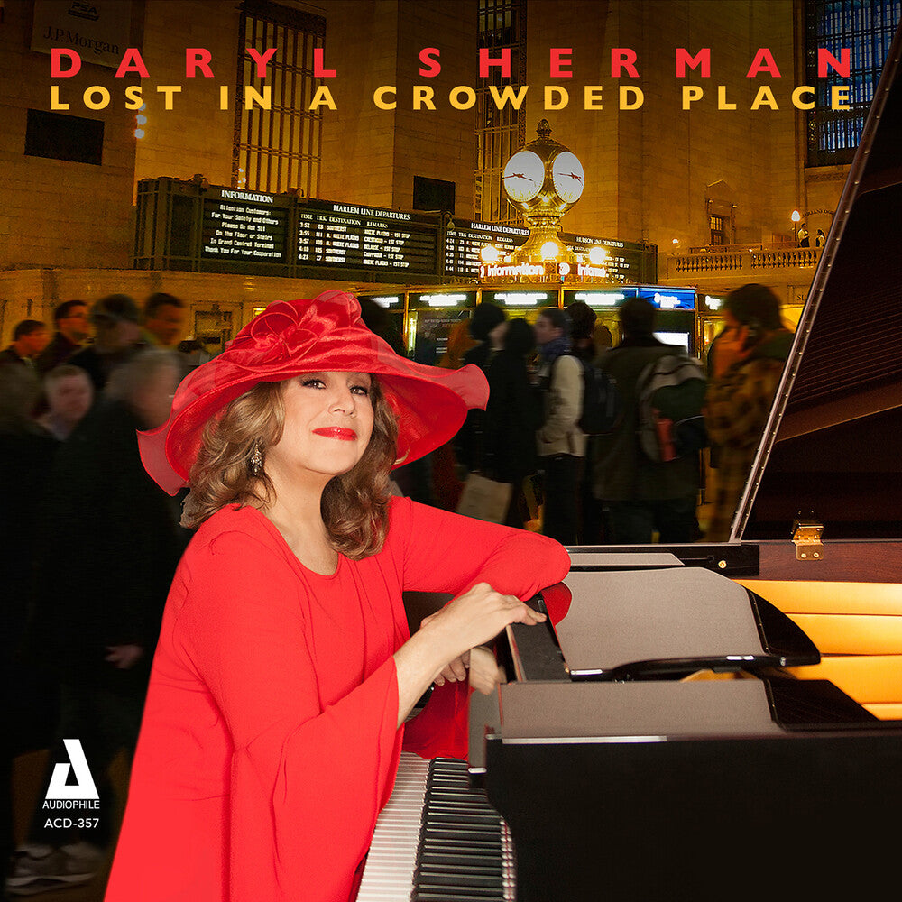 the album cover for Daryl Sherman - Lost in a Crowded Place