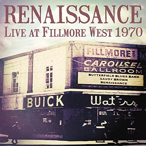 Renaissance - Live At Fillmore West 1970 Vinyl Record