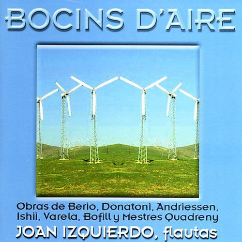 the album cover for Joan Tzquierdo - Bocins D'aire: Music For Solo Flute