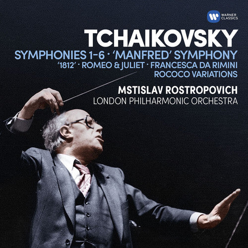 Tchaikovsky / Rostropovich / Lpo - Symphonies 1-6 / Manfred Symphony / Francesca Da - Music CD