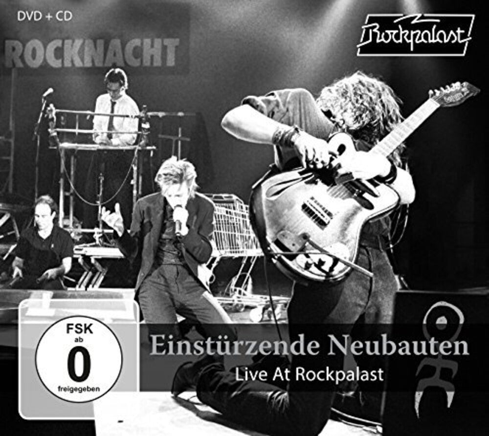 the album cover for Einstuerzende Neubauten - Live At Rockpalast (W/Dvd) [Digipak] (Ger)