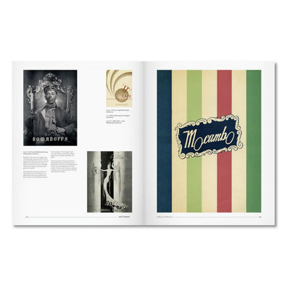Menu Design in America (German, French, English) Book