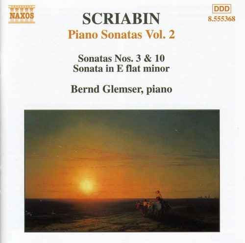the album cover for Bernd Glemser - Piano Sonatas 2