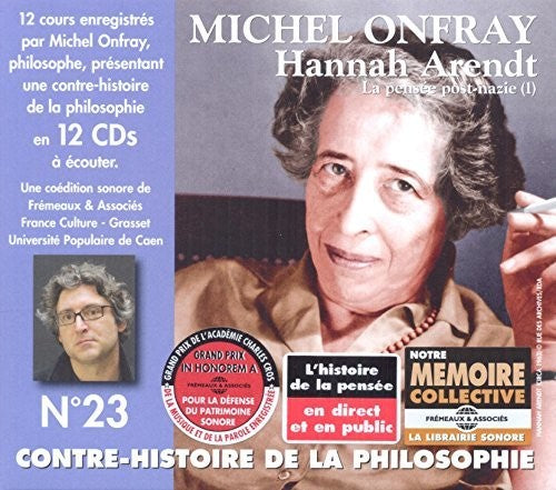 the album cover for Michael Onfray - V23: Contre Histoire Philosophie