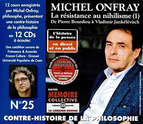 the album cover for Michel Onfray - V25: Contre Histoire Philosophie